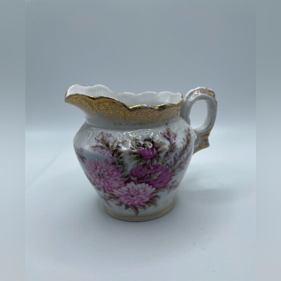 Vintage Porcelain Creamer - Tiny (3” Tall!) - Picture 2 of 5